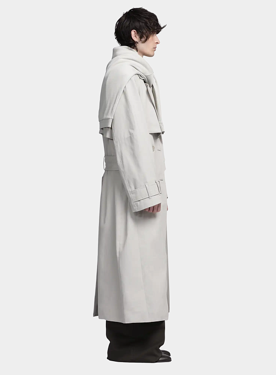 Тренч entire studios Goodman Trench Light Grey