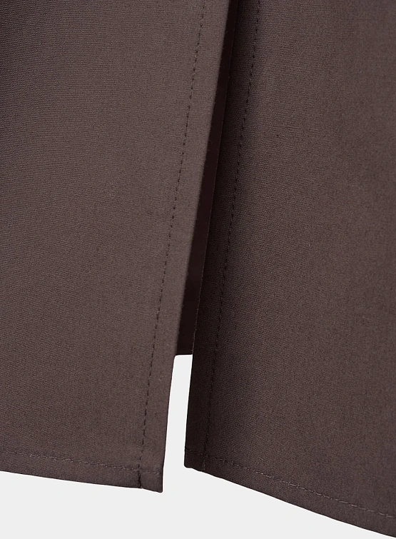 Овершот AMOMENTO Raglan Oversized Zip-Up Burgundy