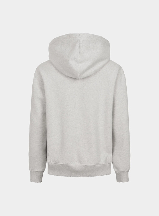 Худи Han Kjøbenhavn Distressed Grey Melange