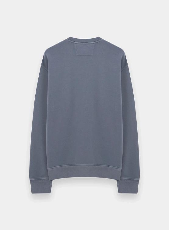 Свитшот C.P. Company Cotton Diagonal Fleece Stormy Weather