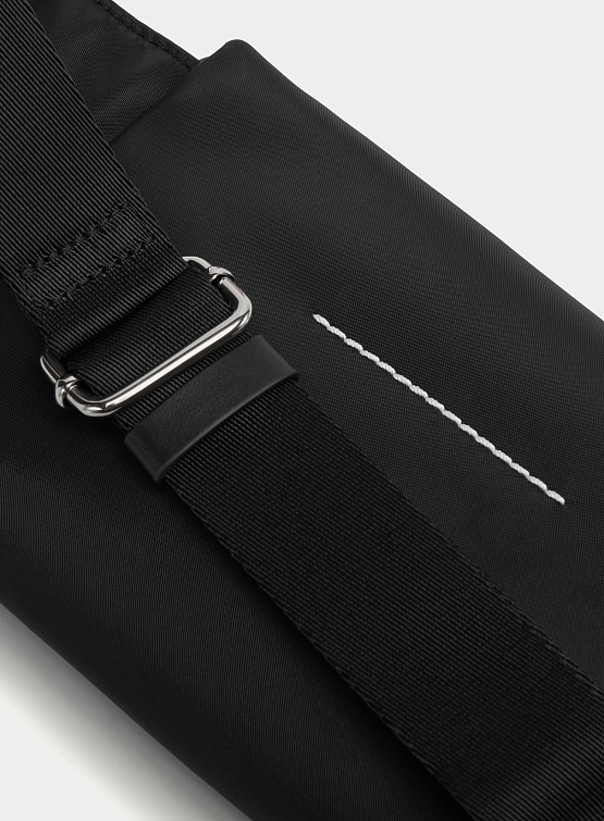 Сумка MM6 Maison Margiela Logo Patch Belt Bag Black