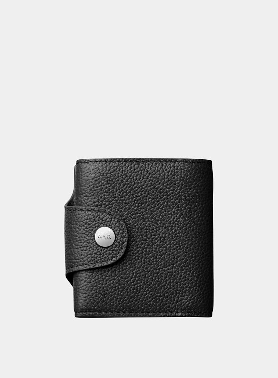 Кошелек A.P.C. Charles Trifold Noir