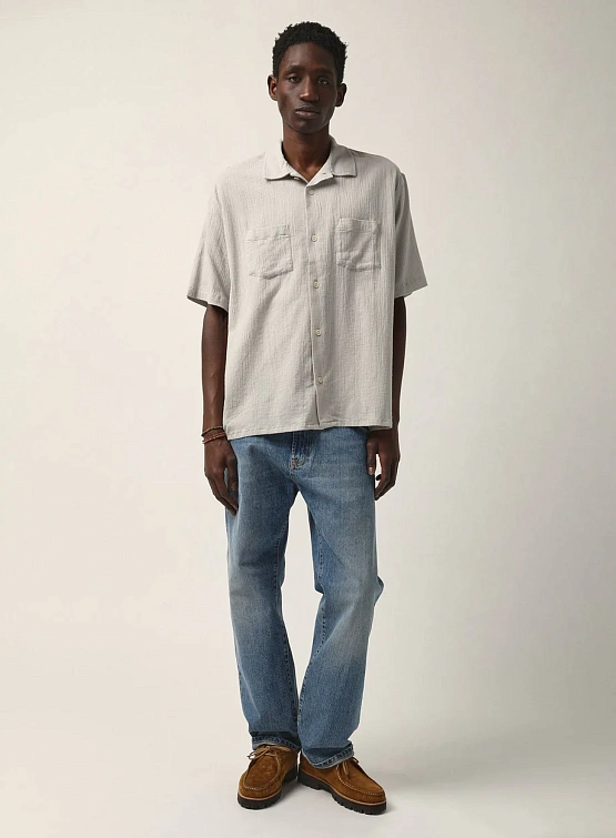 Рубашка Corridor High Twist SS Camp Grey