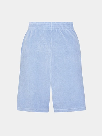 Шорты Martine Rose Logo Short Pale Blue