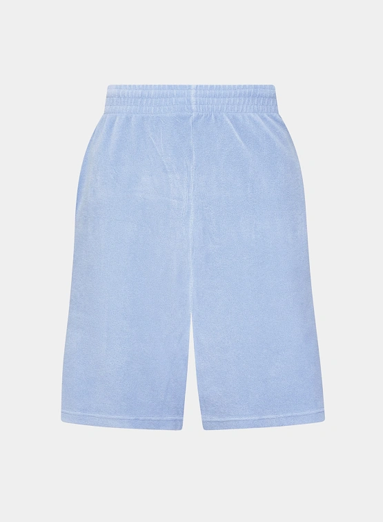 Шорты Martine Rose Logo Short Pale Blue