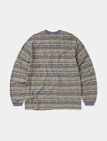 Лонгслив thisisneverthat Wave Jacquard L/S Pale Peach
