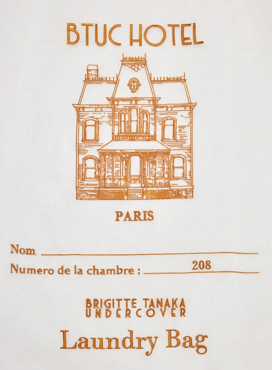 Сумка-тоут UNDERCOVER x Brigitte Tanaka Ivory