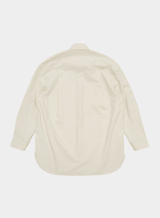 Женская рубашка AMOMENTO Oversized Shirt Light Beige