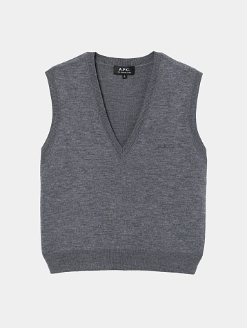 Женский жилет A.P.C. Lise Vest Anthracite