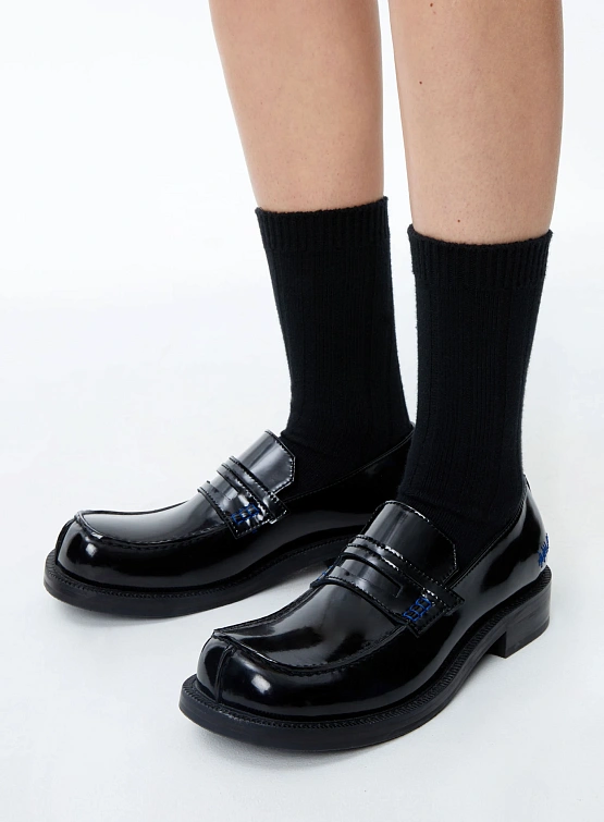 Лоферы ADERERROR Curve; LF04 Black