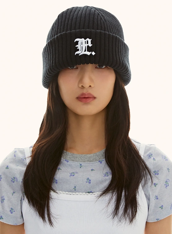 Шапка LMC Gothic Oversized Beanie Black