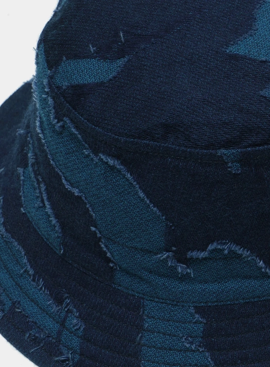 Панама MAHARISHI 6063 Indigo Bonsai Bucket Hat Indigo