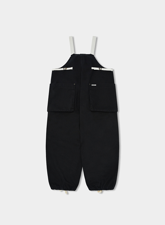 Комбинезон ANGLAN Side Pocket Twill Balloon Overall Black