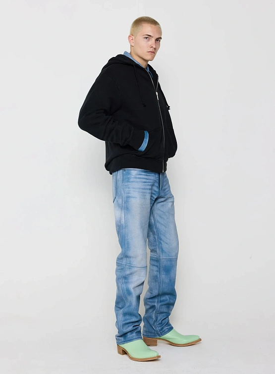 Зип-худи 424 Zip Up Hoodie Black