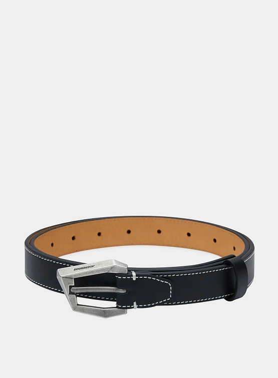Ремень ADERERROR Keresto Buckle Belt Black