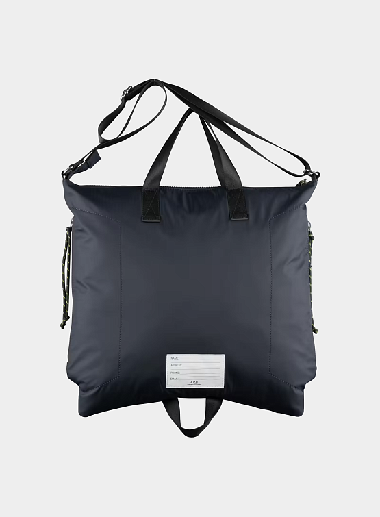 Сумка-тоут A.P.C. Trek Tote Dark Navy