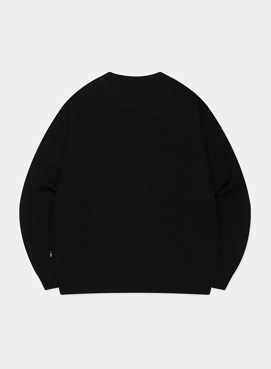 Свитер LMC Bear Face Knit Sweater Black