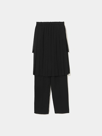 Женские юбка-брюки UNDERCOVER Straight Georgette Pleated Black