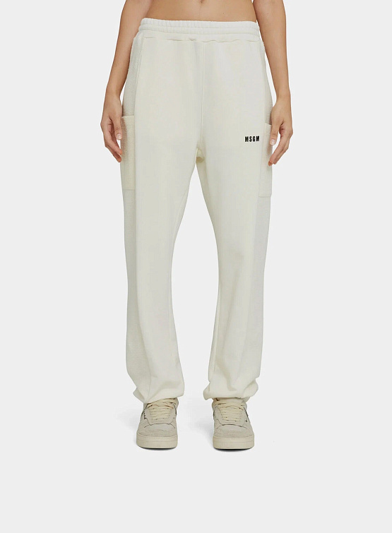 Брюки MSGM Fantastic Cream