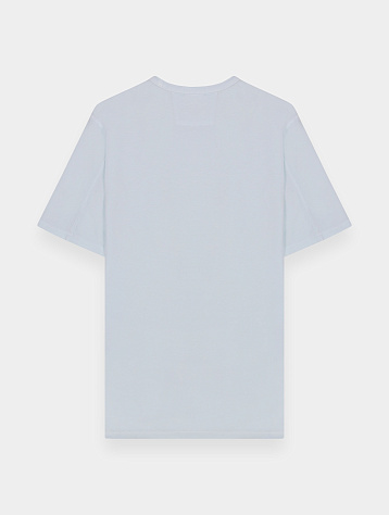 Футболка C.P. Company 24/1 Jersey Dyed Logo Starlight