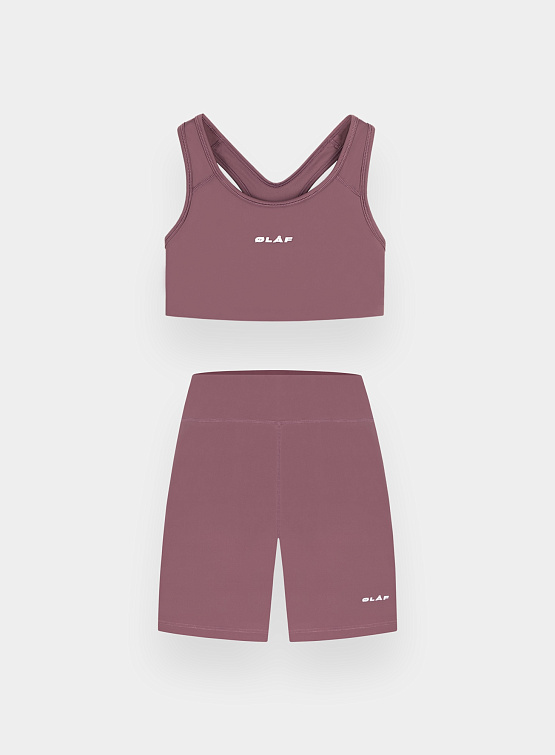 Женский топ OLAF WMN Sports Top Dark Mauve