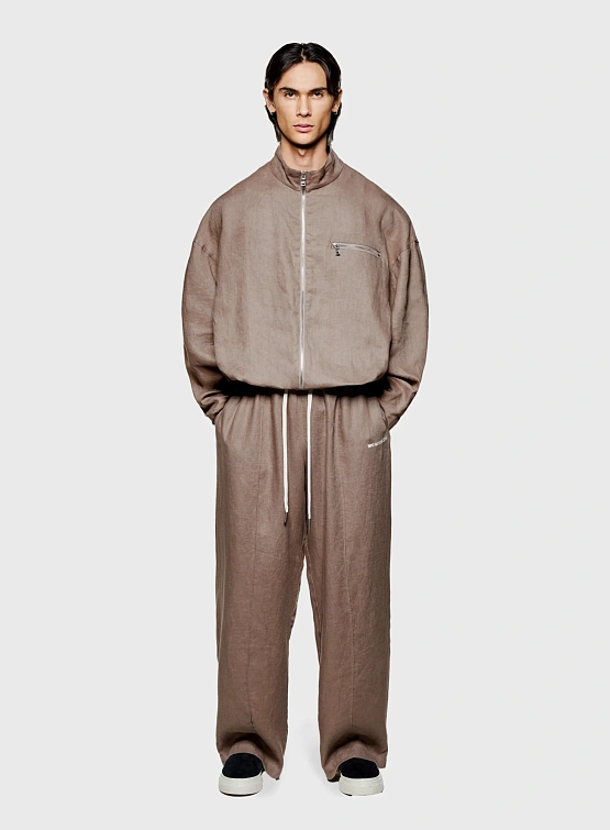 Олимпийка MKI MIYUKI ZOKU Linen Track Mushroom