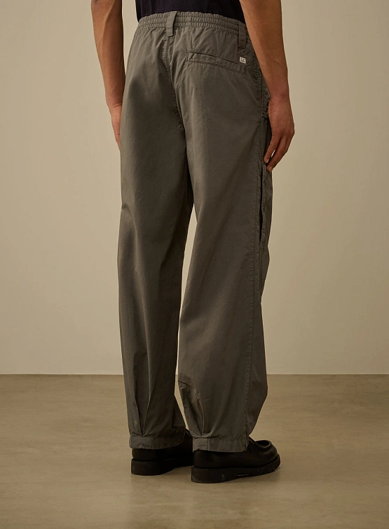 Брюки C.P. Company Cotton Rip Stop Loose Smoked Pearl Grey