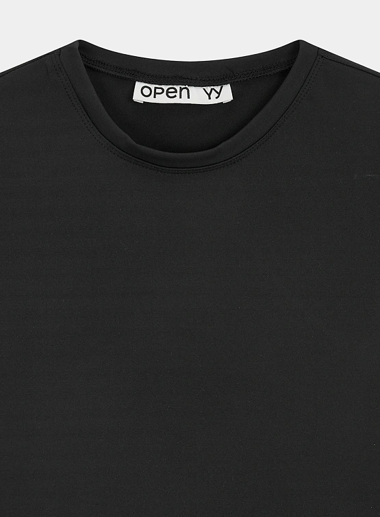 Боди женское OPEN YY Basic Bodysuit Black