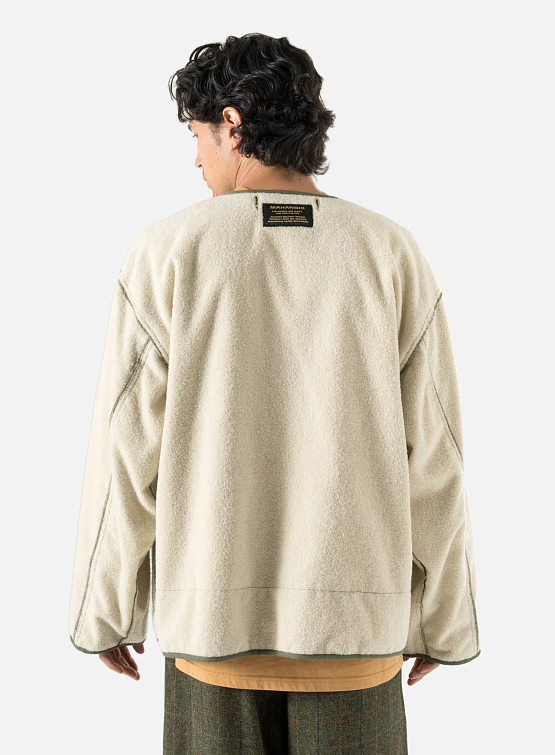 Стеганая куртка MAHARISHI 5253 Reversible M65 Wool Liner Olive