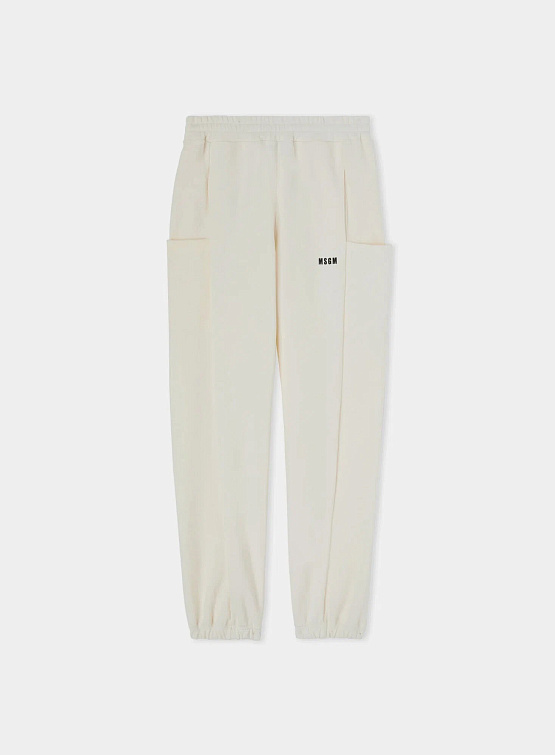 Брюки MSGM Fantastic Cream