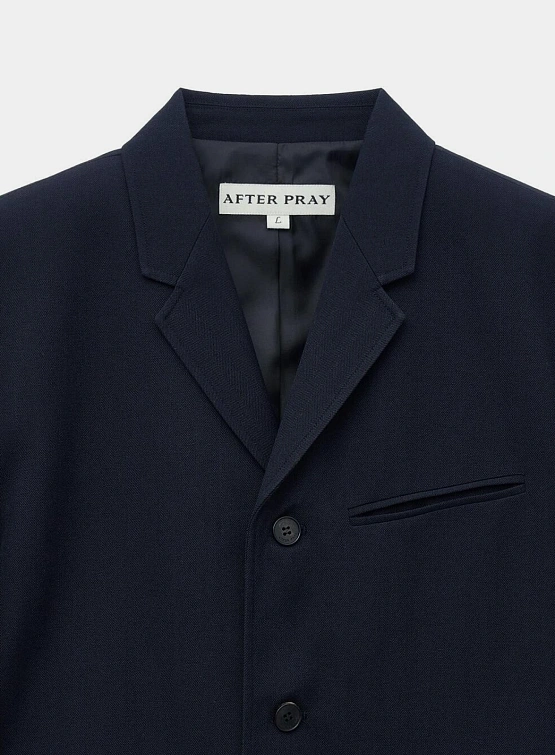 Пиджак AFTER PRAY Kruger Wool Navy