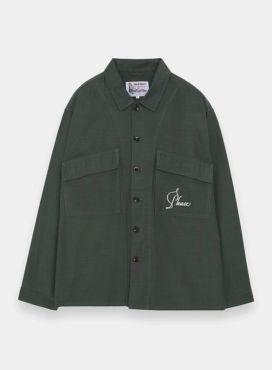 Рубашка Garbstore Dp Manager Shirt Cactus