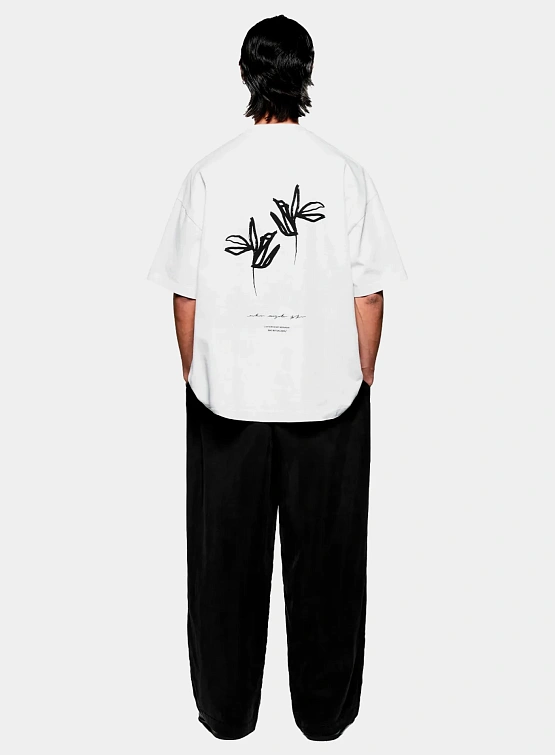 Футболка MKI MIYUKI ZOKU INK Flower White