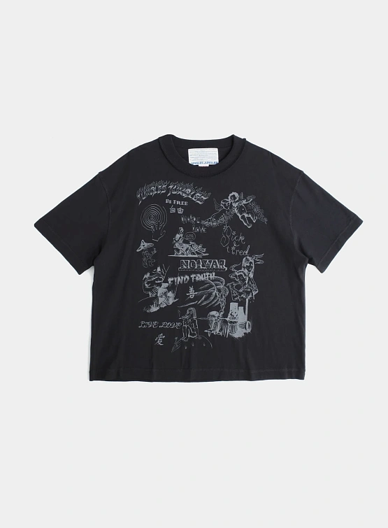 Футболка Jungles Jungles Scribbles Tee Black