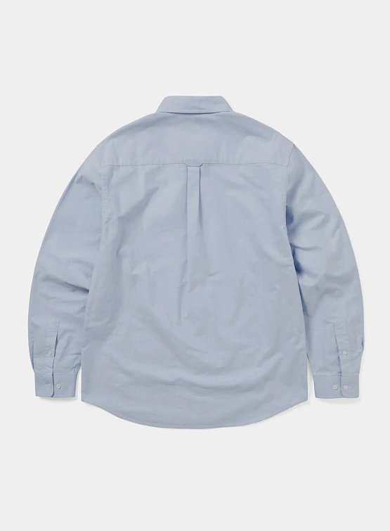 Рубашка thisisneverthat Oxford Shirt Blue
