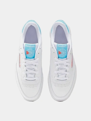 Кеды Reebok Club C 85 White/Blue