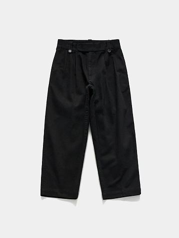 Брюки EASTLOGUE Gent Pleat Pants Black