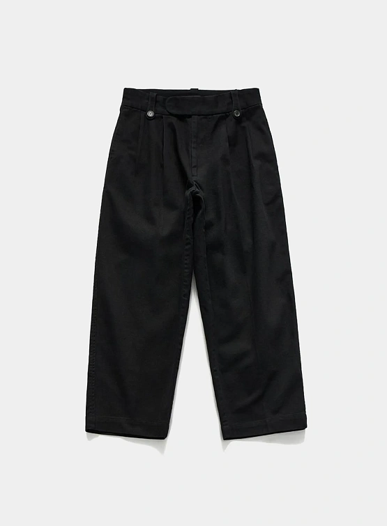 Брюки EASTLOGUE Gent Pleat Pants Black