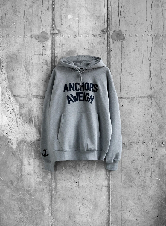 Худи FrizmWORKS Anchors Aweigh Gray