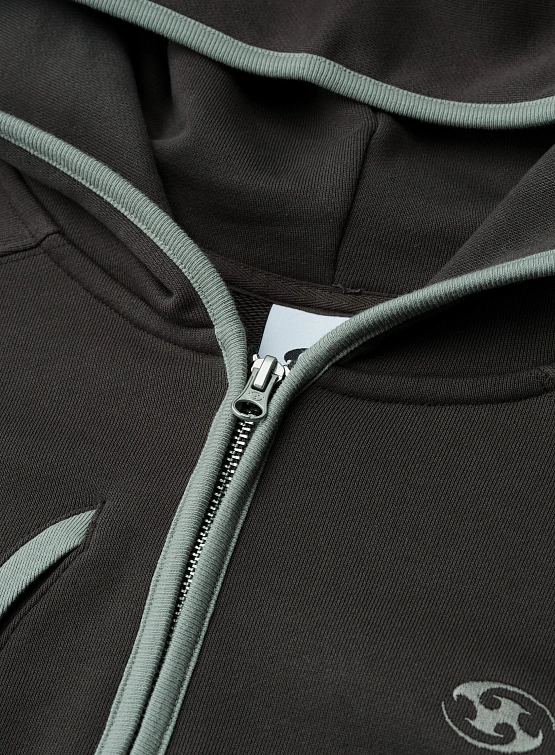 Зип-худи SAN SAN GEAR Hoodie Zip-Up Brown