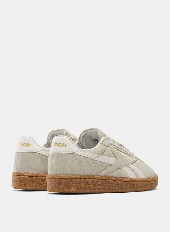 Женские кеды Reebok Club C Grounds Beige/Gum