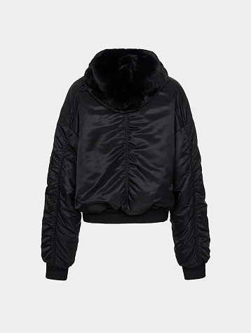 Женский бомбер JUUN.J Reversible MA-1 Hoodie Jumper Black