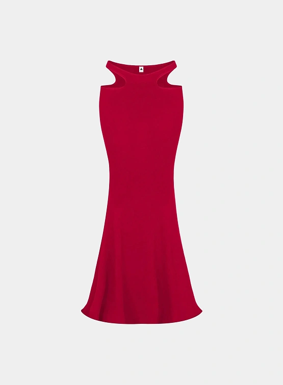 Женская юбка XSAI Holey Carmine