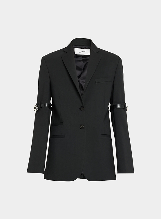 Женский пиджак Coperni Hybrid Oversized Tailored Jacket Black