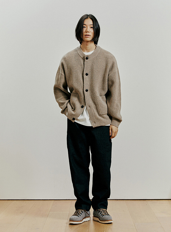 Кардиган FrizmWORKS Heavy Wool Round Oatmeal