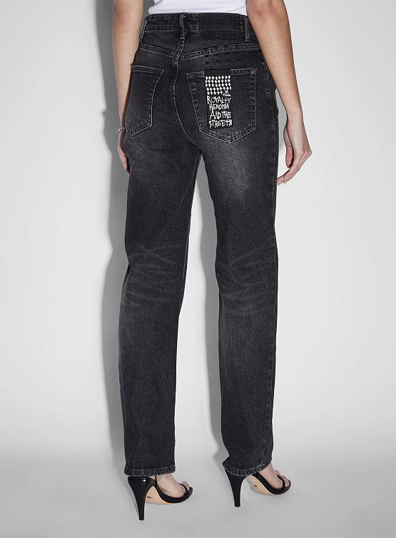 Женские джинсы Ksubi Brooklyn Jean Diablo Black