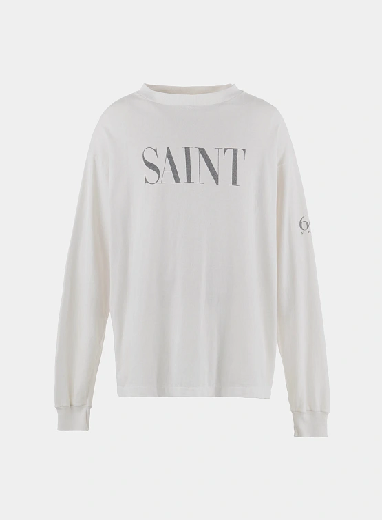 Лонгслив SAINT MXXXXXX SS Tee Saint White