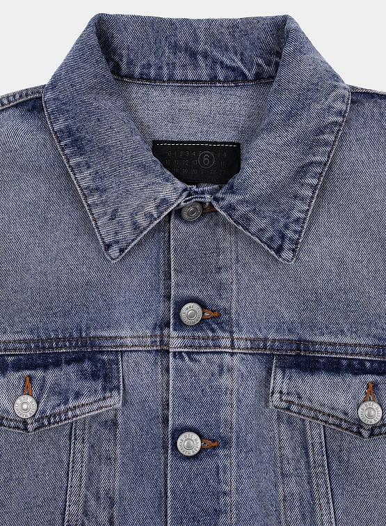 Джинсовая куртка MM6 Maison Margiela Cut-Out Jacket