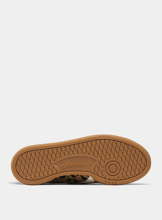 Женские кеды Reebok Club C Grounds UK Cheetah