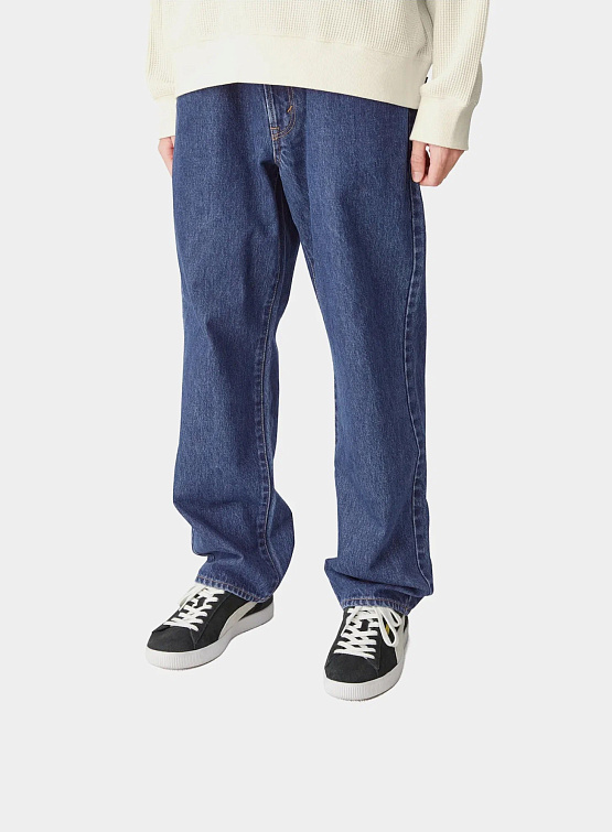 Джинсы thisisneverthat Regular Jeans Blue